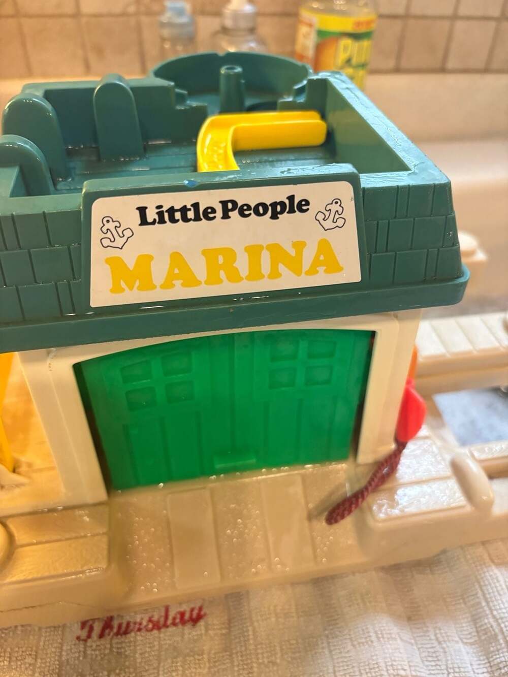 Fisher Price Little People Floating Marina Playset Vintage 1987